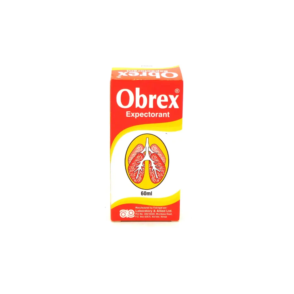 Obrex 60ml Expectorant (Lab & Allied)