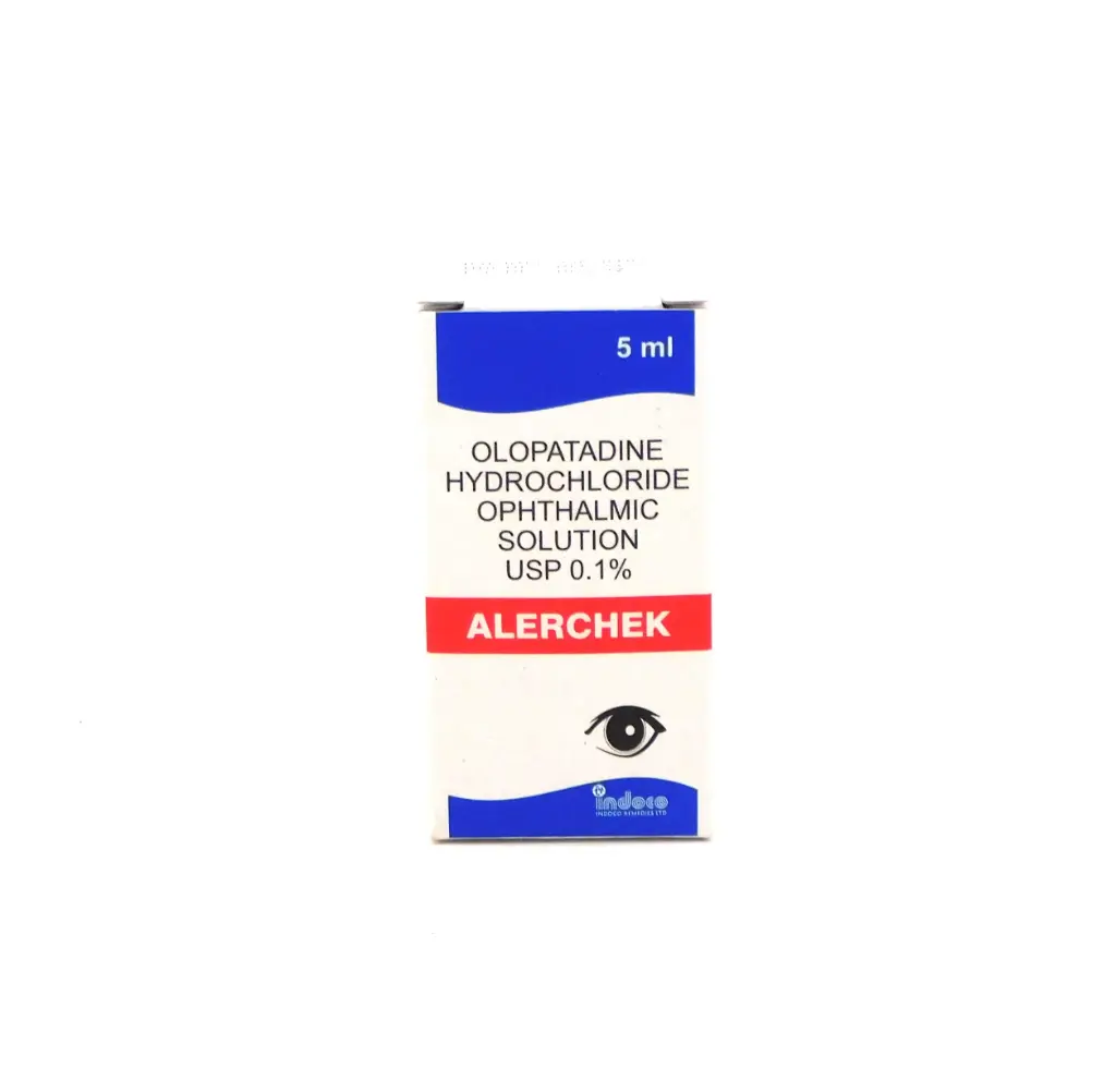 Olopatadine 0.1% w/v Eye Drops 5ml (Alerchek) 