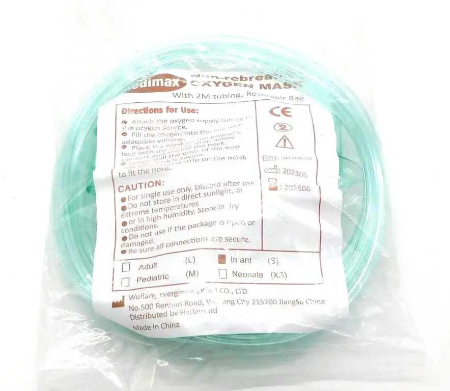 Oxygen Mask Non-Rebreather Infant (Medimax)