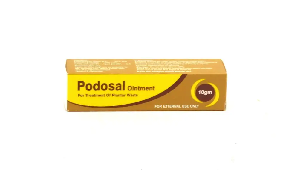 Podophyllum Resin/Salicylic Acid 20/25% Ointment (Podosal)
