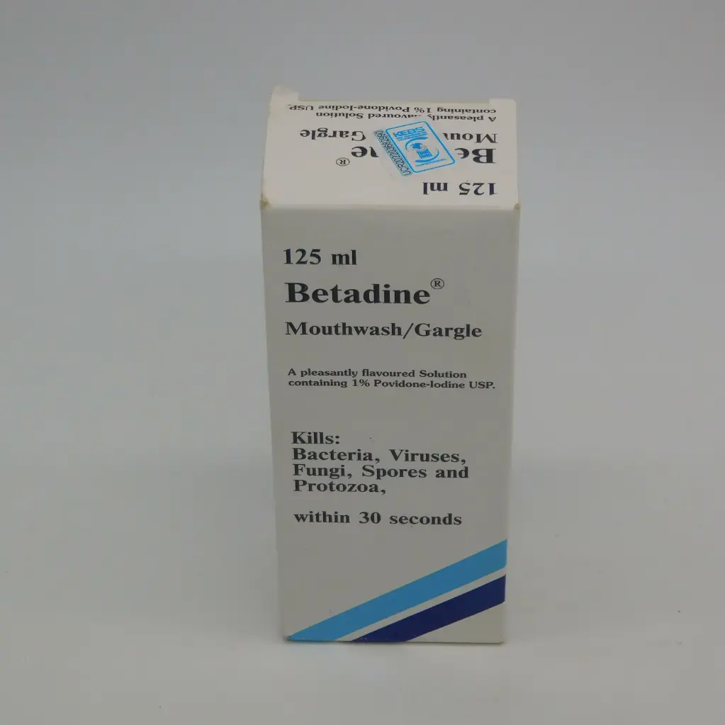 Povidone Mouthwash 125ml (Betadine)