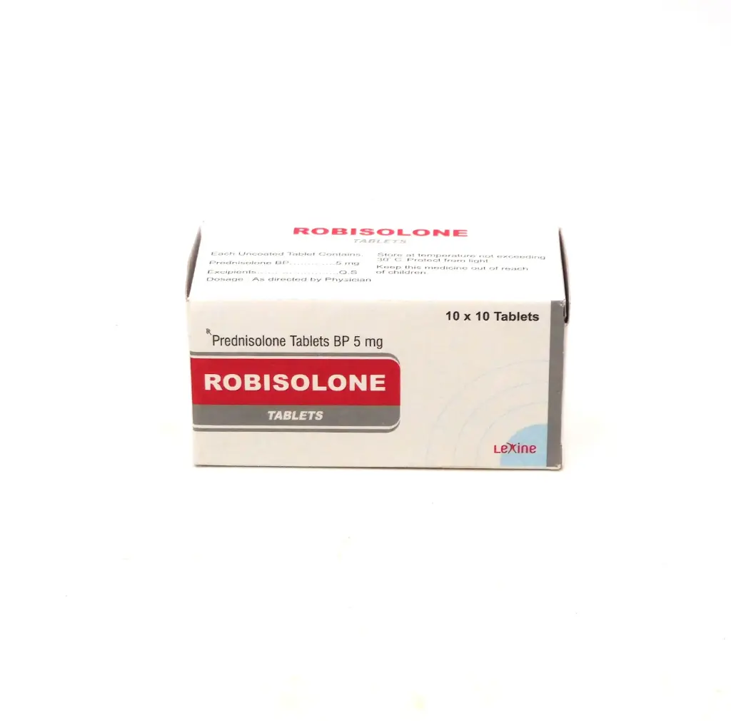 Prednisolone 5mg Tablets Blister (Robisolone)