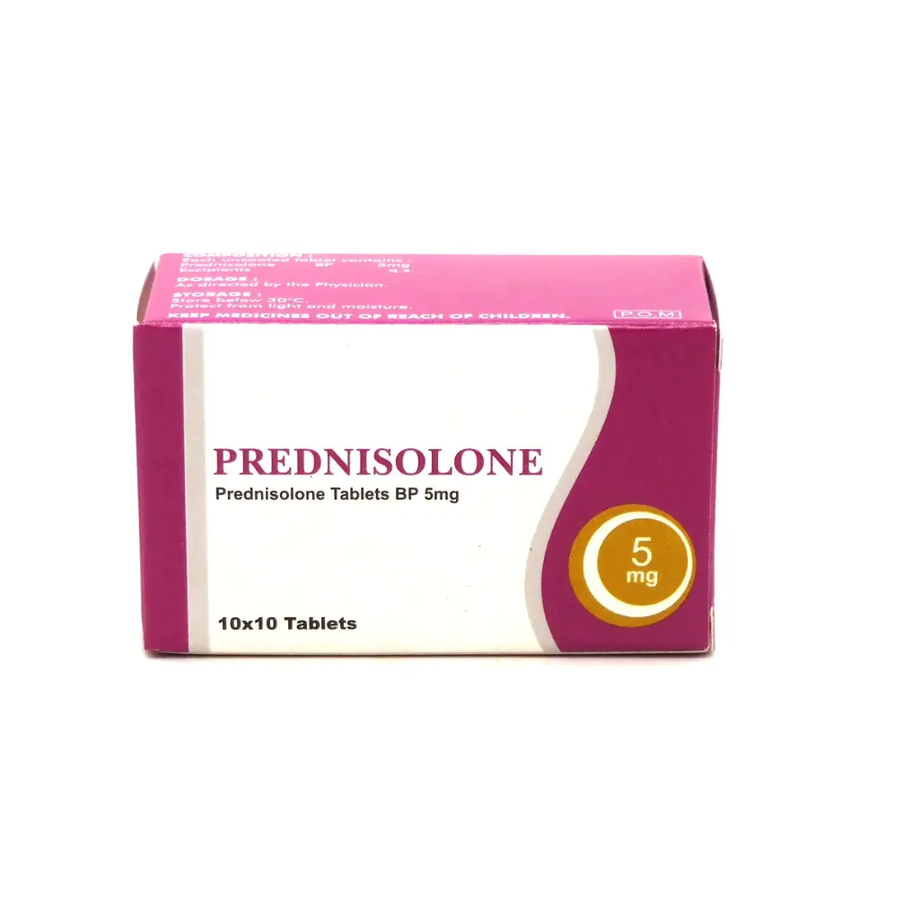 Prednisolone 5mg Tablets Blister (Zain)