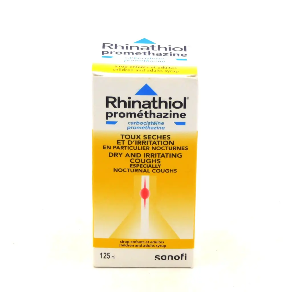 Promethazine/Carbocisteine 200mg/2g/100ml Syrup 125ml (Rhinathiol)