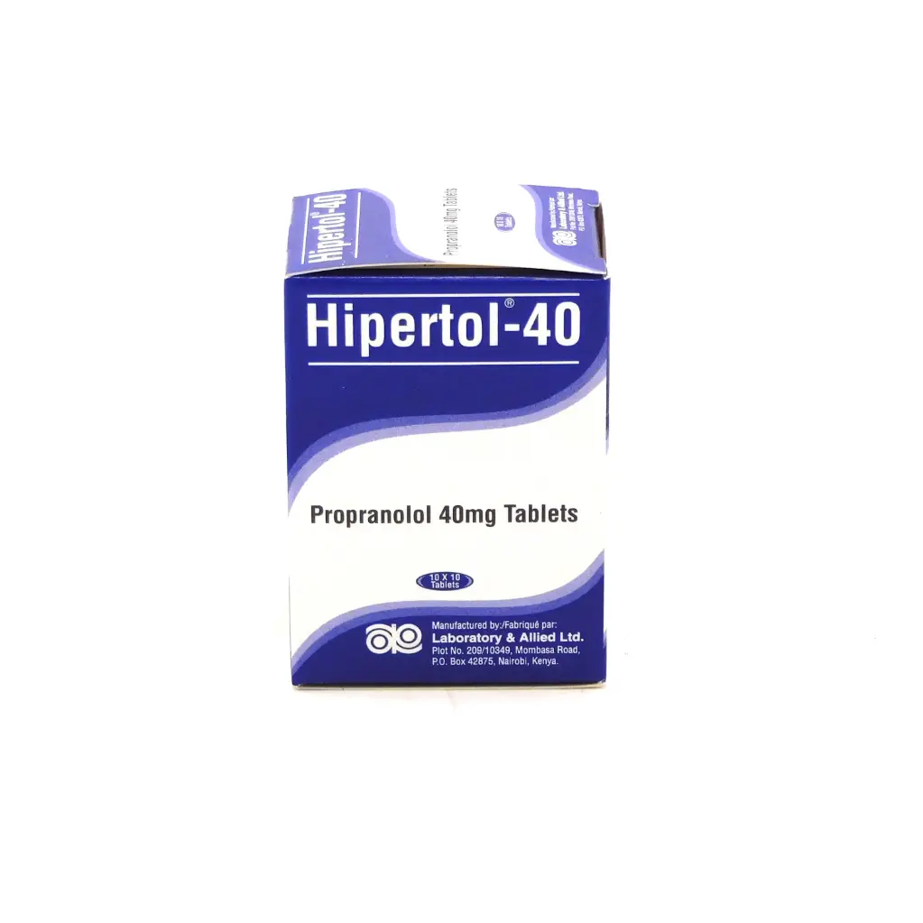 Propranolol 40mg Tablets (Hipertol 40)