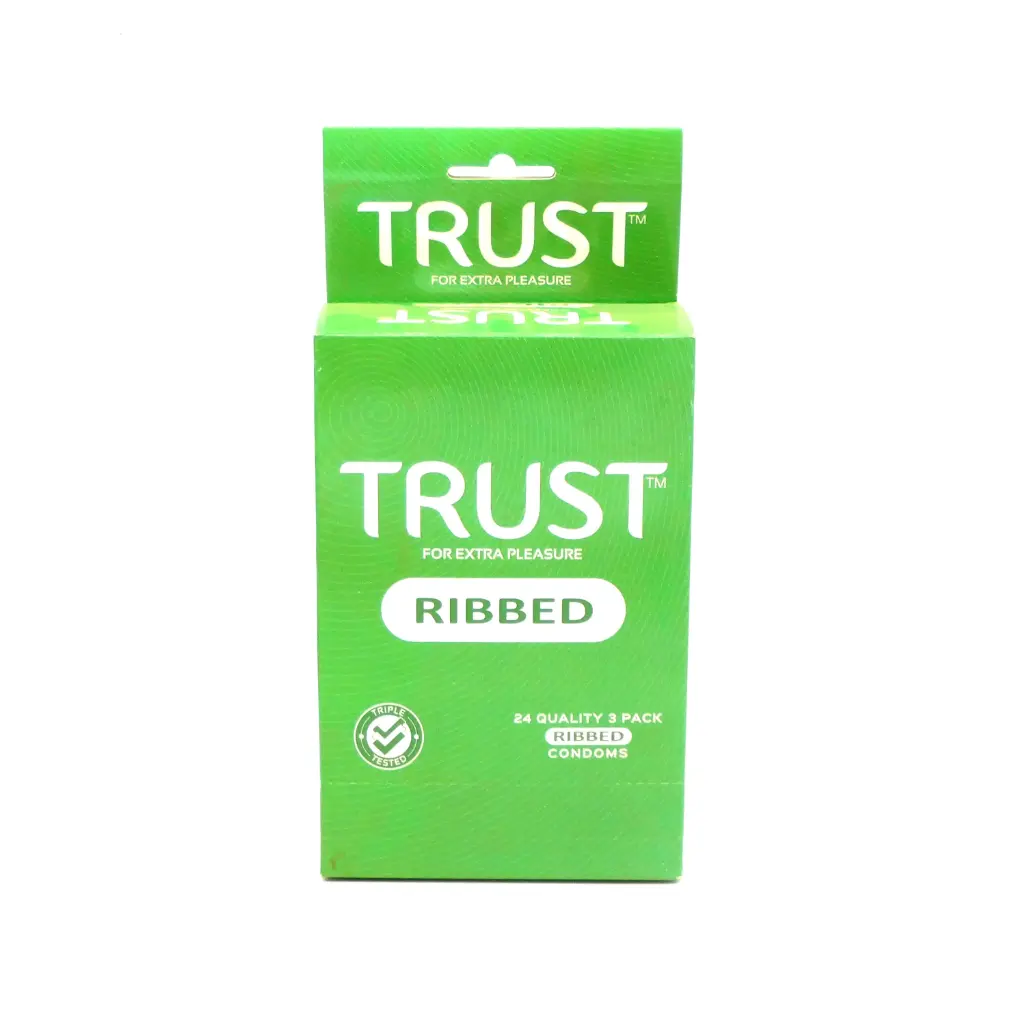 Ribbed Condoms (Trust)