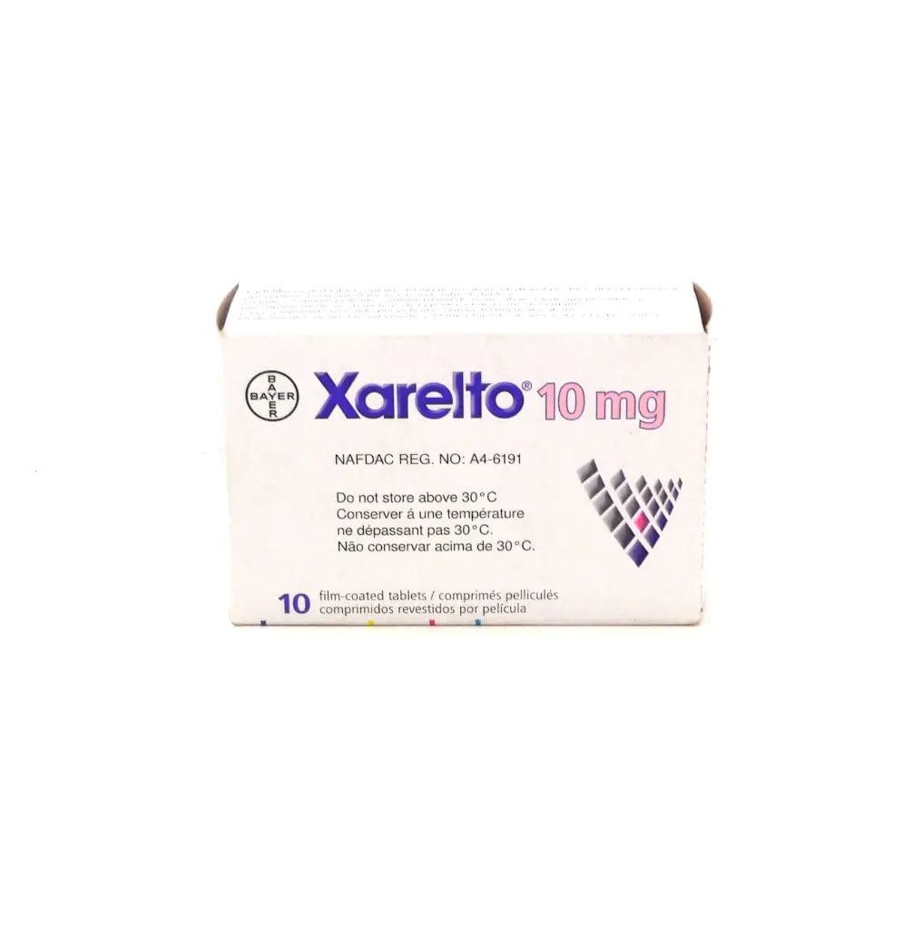 Rivaroxaban 10mg Tablets (Xarelto)