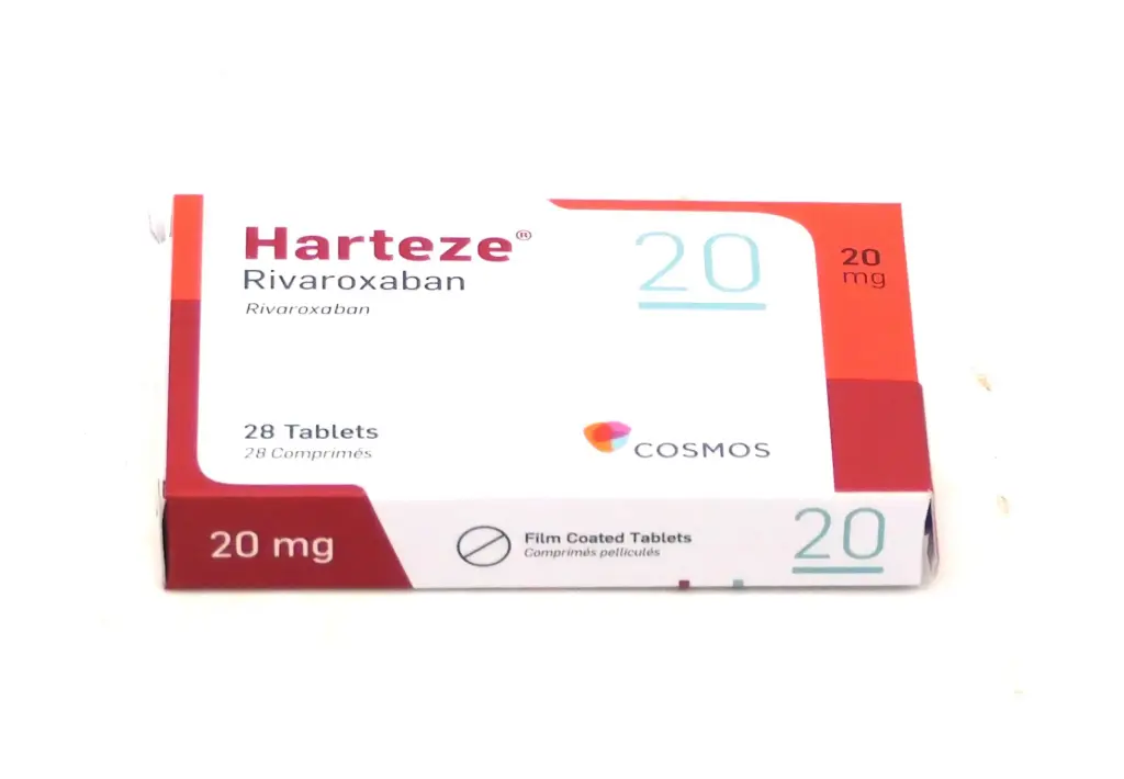 Rivaroxaban 20mg Tablets (Harteze) 