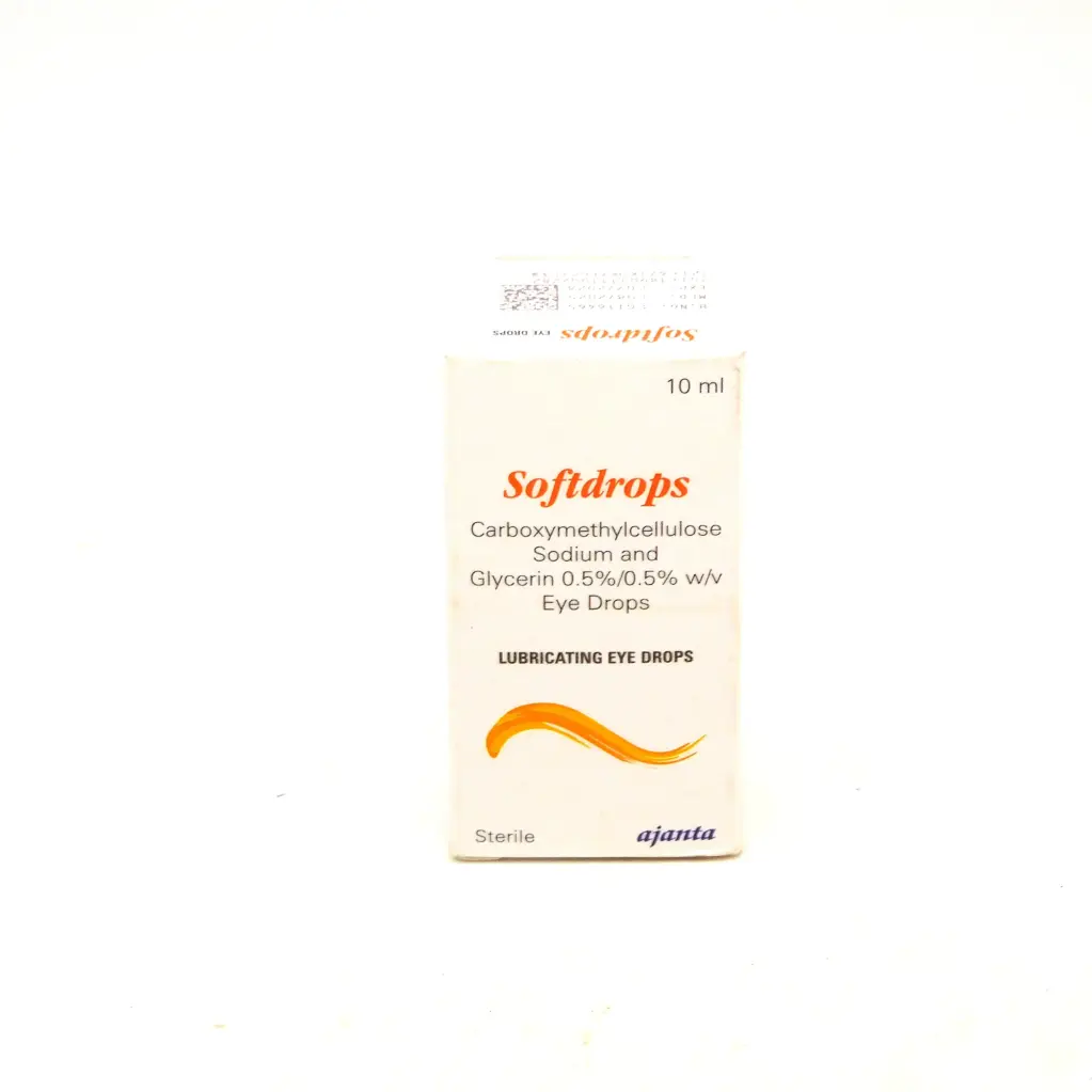 Sodium Carboxymethylcellulose/Glycerin 0.5%/0.5% w/v 10ml Eye Drops (Softdrops)