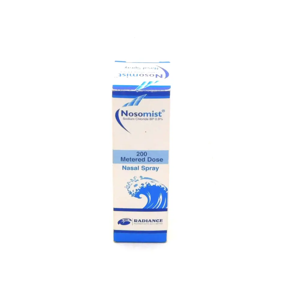Sodium Chloride 0.9% Nasal Spray (Nosomist)