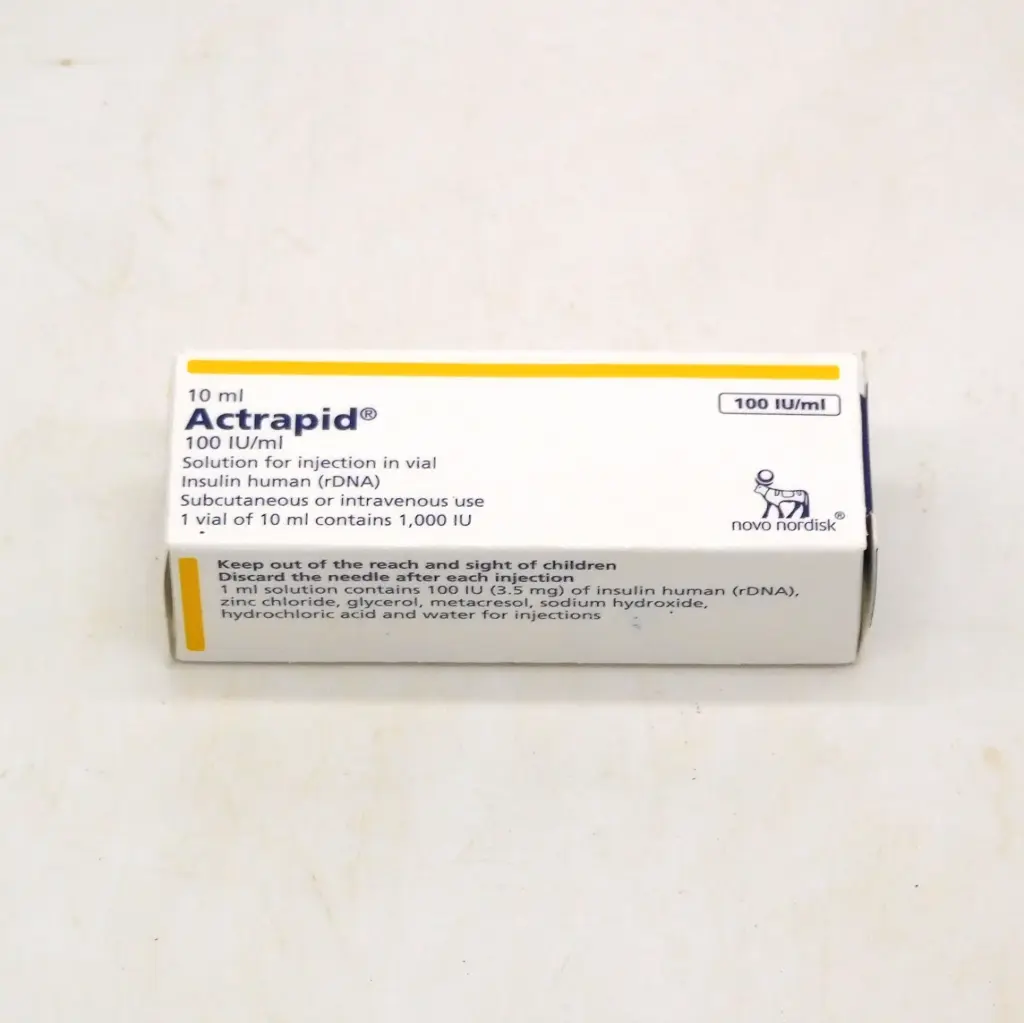 Soluble Insulin 100 IU (Actrapid) 