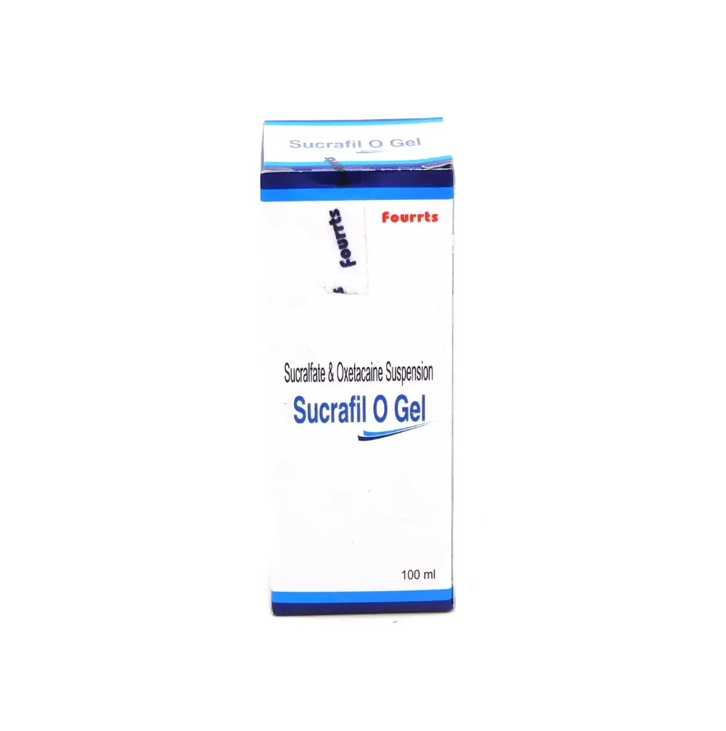 Sucralfate/Oxetacaine 1000mg/20mg/10ml Suspension 100ml (Sucrafil O Gel)