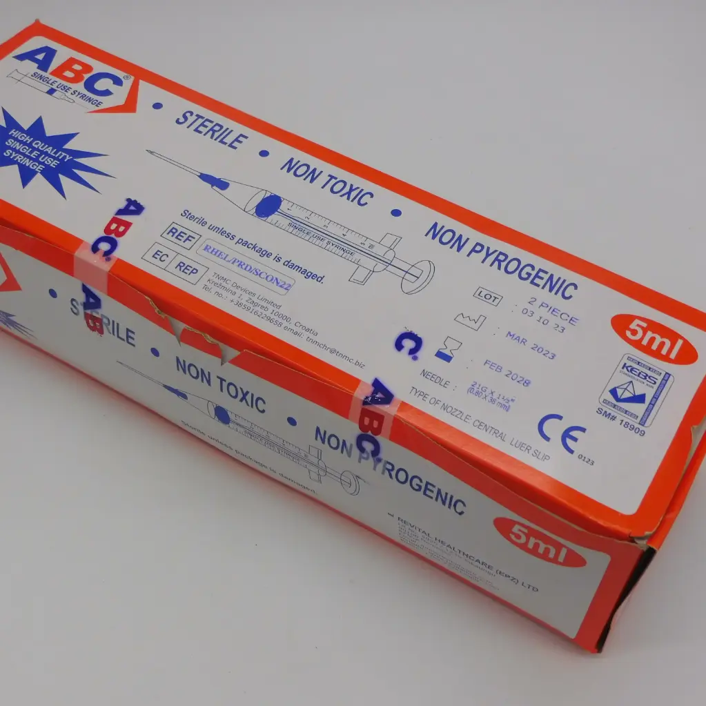 Syringe 5cc With Needle (EPZ)
