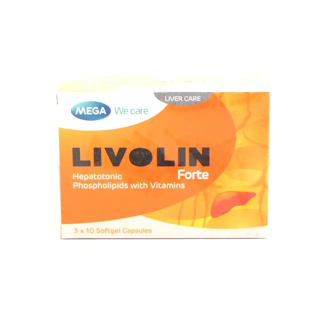 Thiamine/Riboflavin/Nicotinamide/Pyridoxine /Cyanocobalamin/Vitamin E Capsules (Livolin Forte)