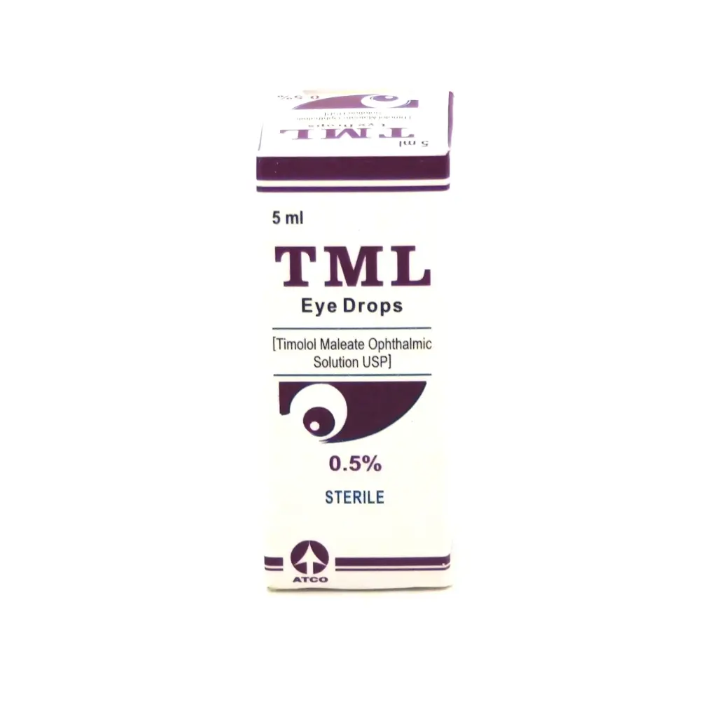 Timolol Maleate 5ml Eye Drops (TML)