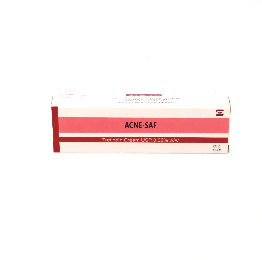 Tretinion 25g Cream (Acne-Saf)
