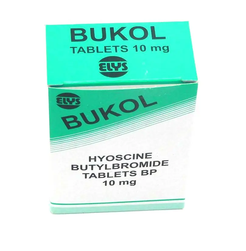 Hyoscine Butylbromide 10mg Tablets (Bukol)