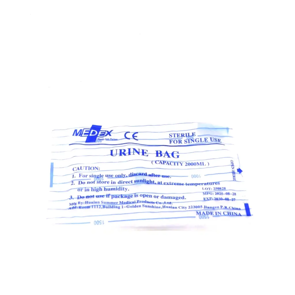 Urine Bags 2 Litre Outlet (Medex)