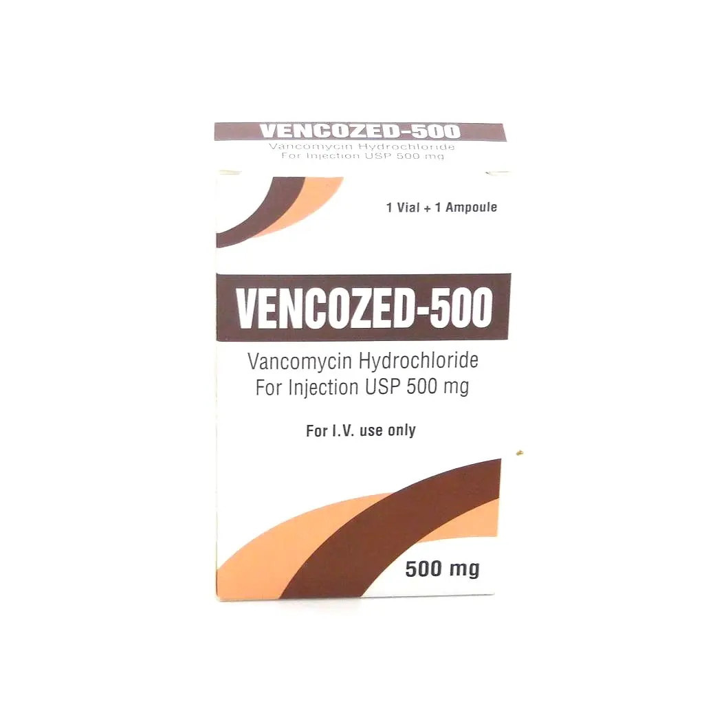 Vancomycin Hydrochloride 500mg Injection (Vencozed)