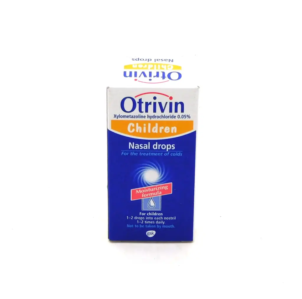 Xylometazoline Hydrochloride Children Nasal Drops 10ml (Otrivin)