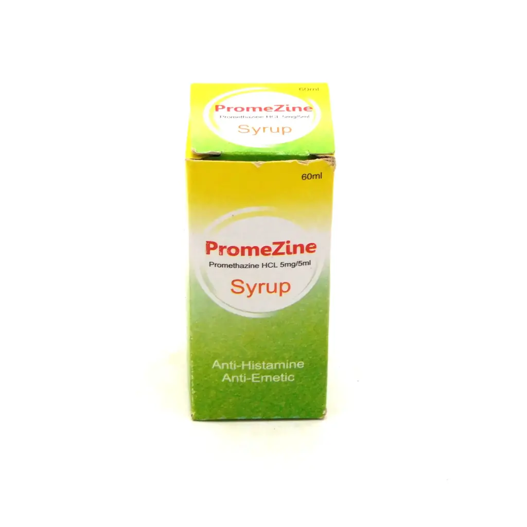 Promethazine Hydrochloride Syrup 5mg/5ml 60ml (Promezine)