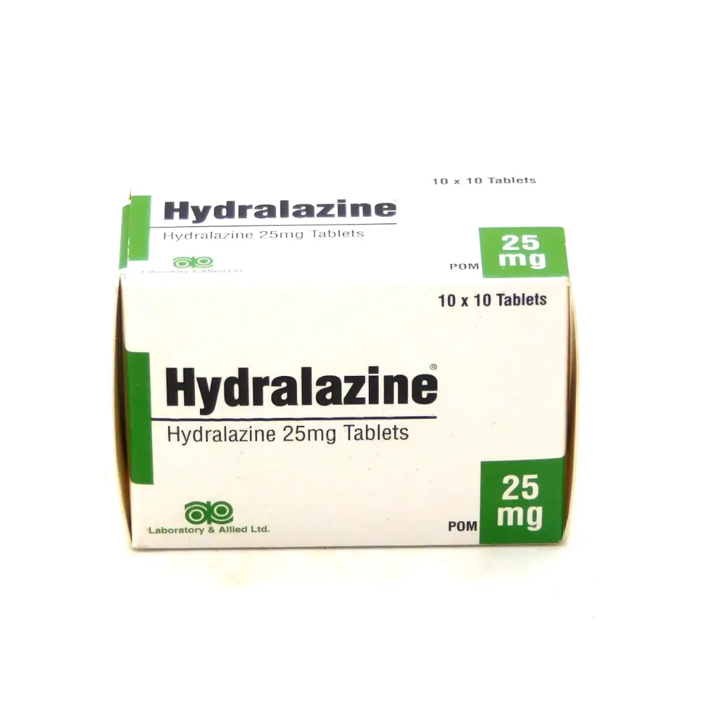 Hydralazine 25mg Tablets (Lab and Allied)