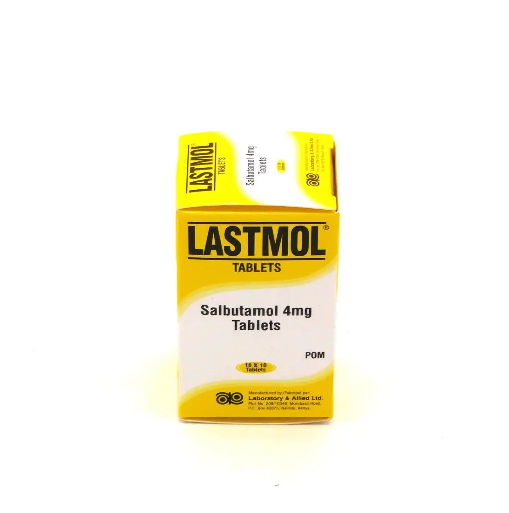 Salbutamol 4mg Tablets Blister (Lastmol)