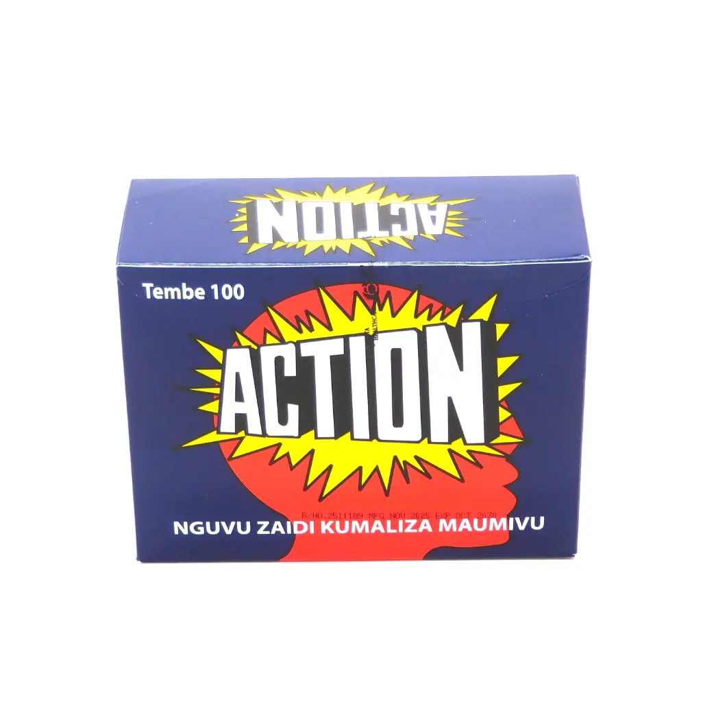 Aspirin/Paracetamol/Caffeine 600mg/300mg/50mg Tablets (Action)
