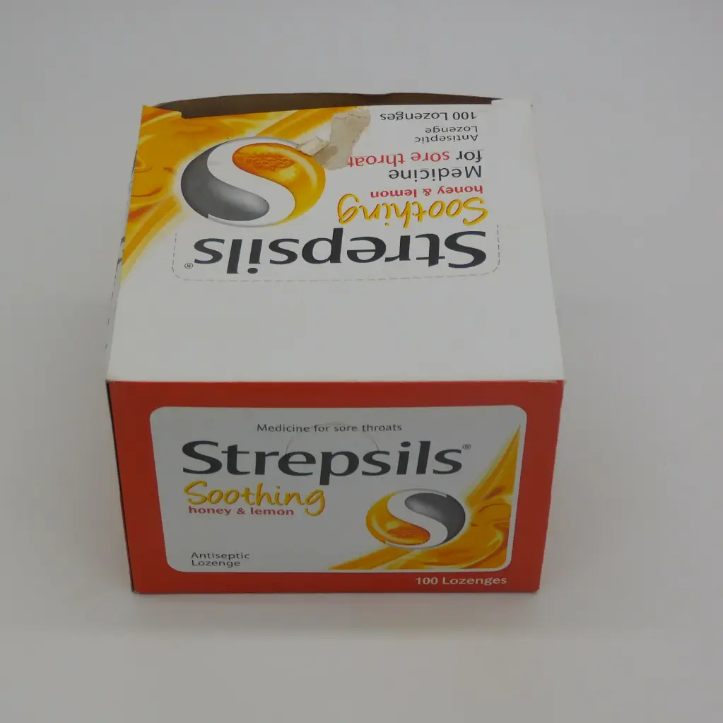 Strepsils Throat Lozenges-Honey & Lemon (Reckitt)
