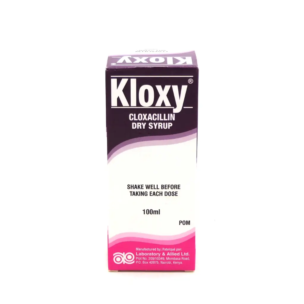 Cloxacillin 125mg/5ml Suspension 100ml (Kloxy)