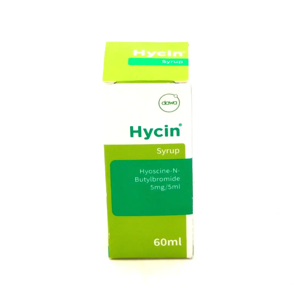 Hyoscine N-Butylbromide 60ml (Hycin)