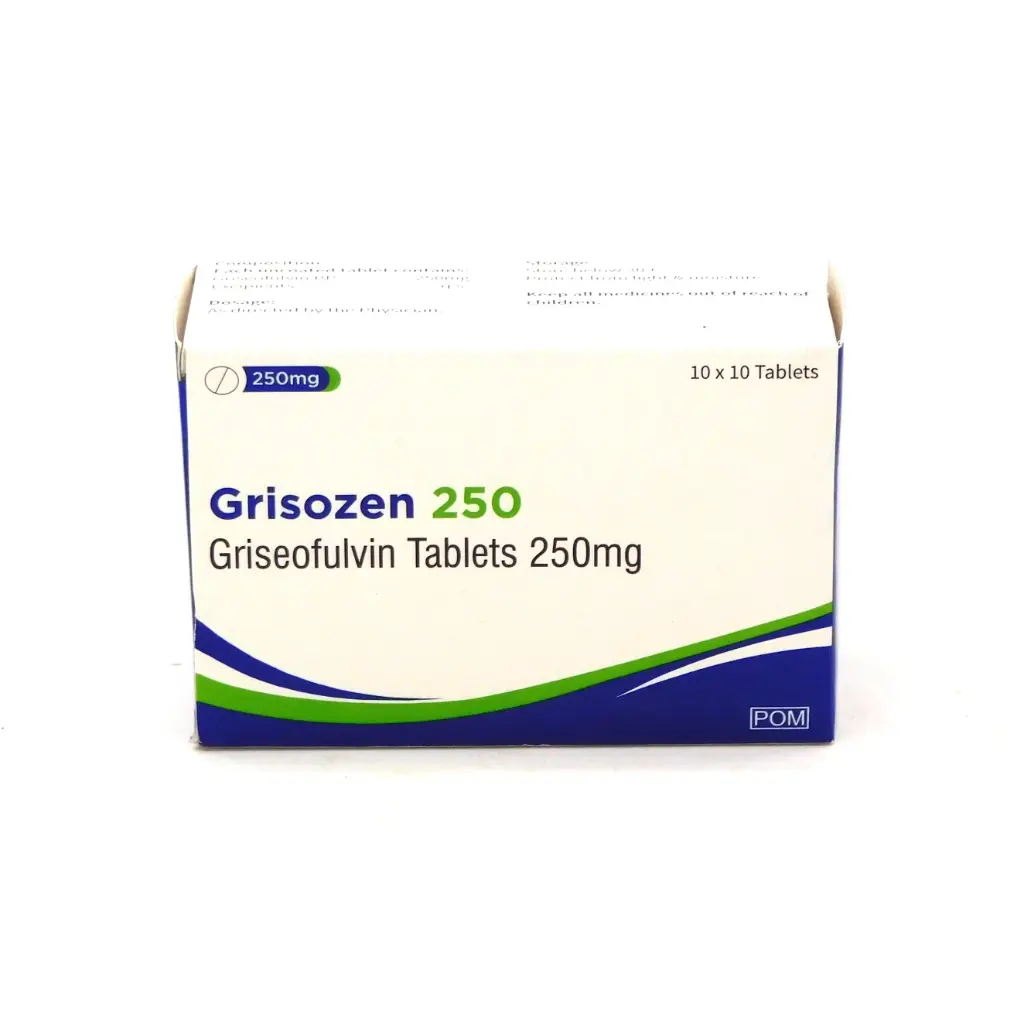 Griseofulvin 250mg Blister Tablets (Grisozen 250)