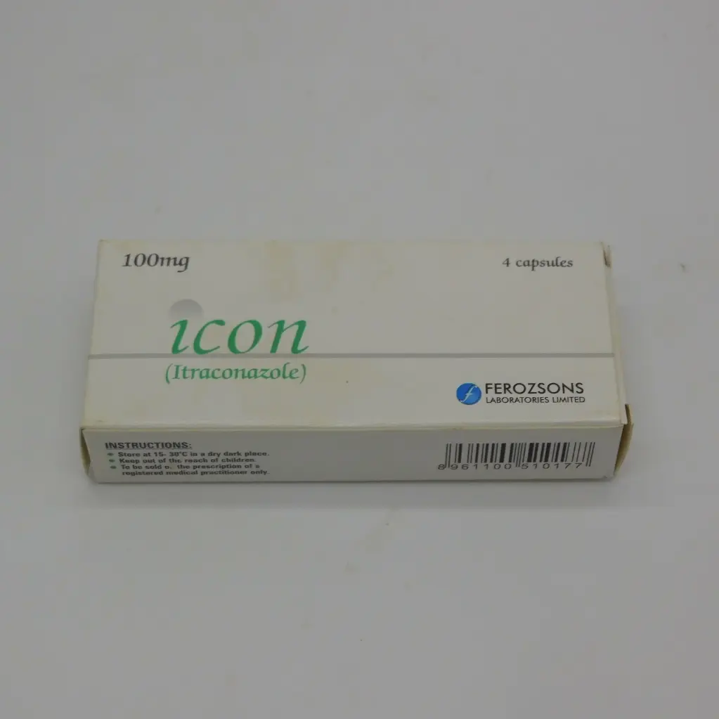 Itraconazole 100mg Tablets (Icon)