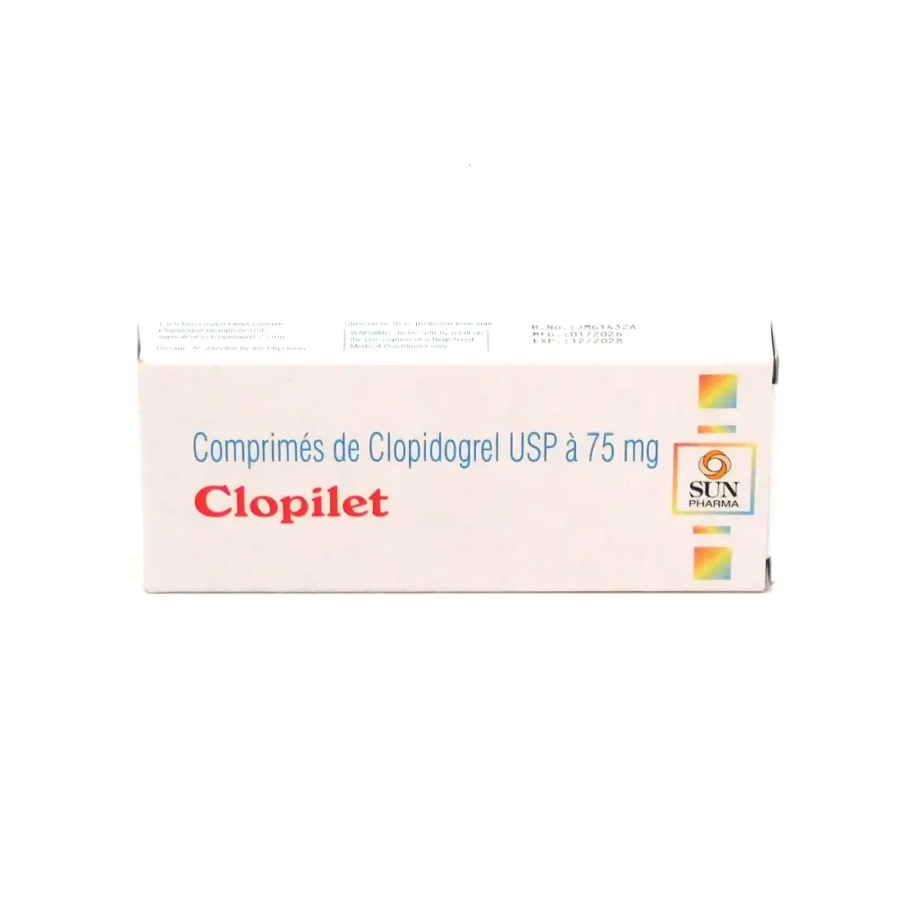 Clopidogrel 75mg Tablets (Clopilet)