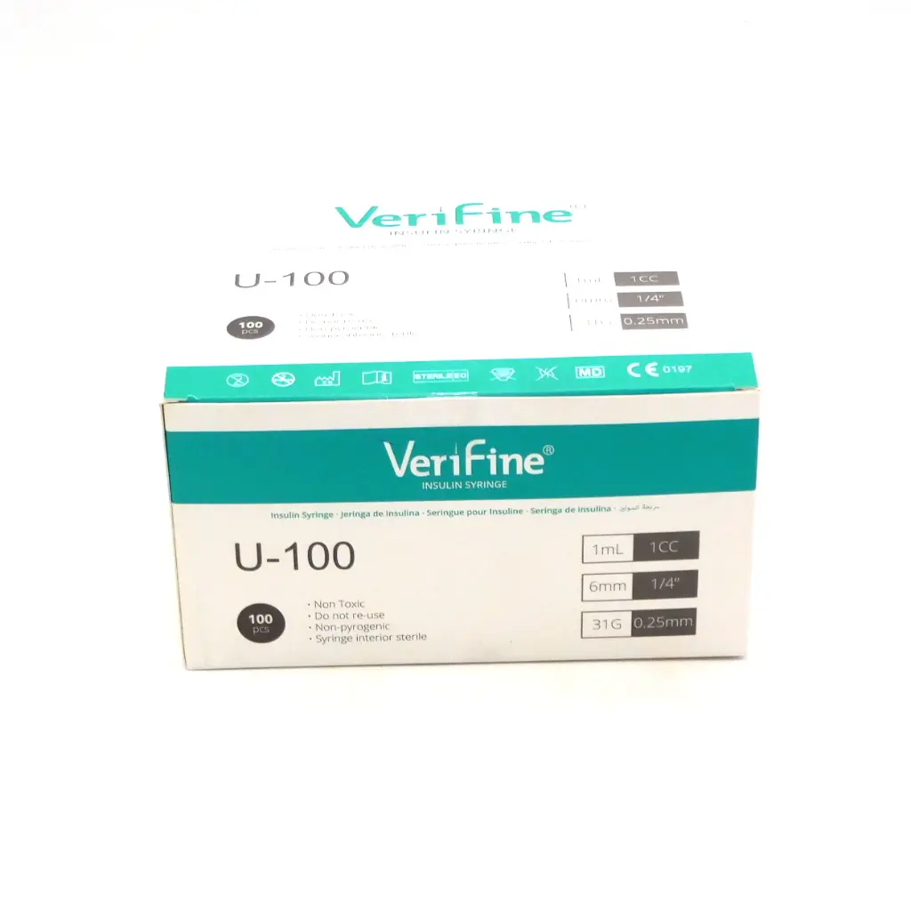 Insulin Syringes 1ml 31G (Verifine)