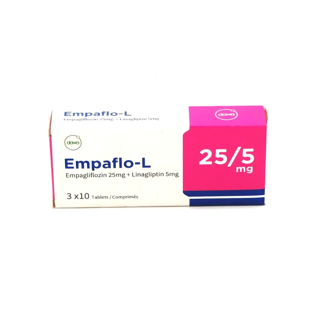 Empagliflozin/Linagliptin 25mg/5mg Tablets (Empaflo-L)
