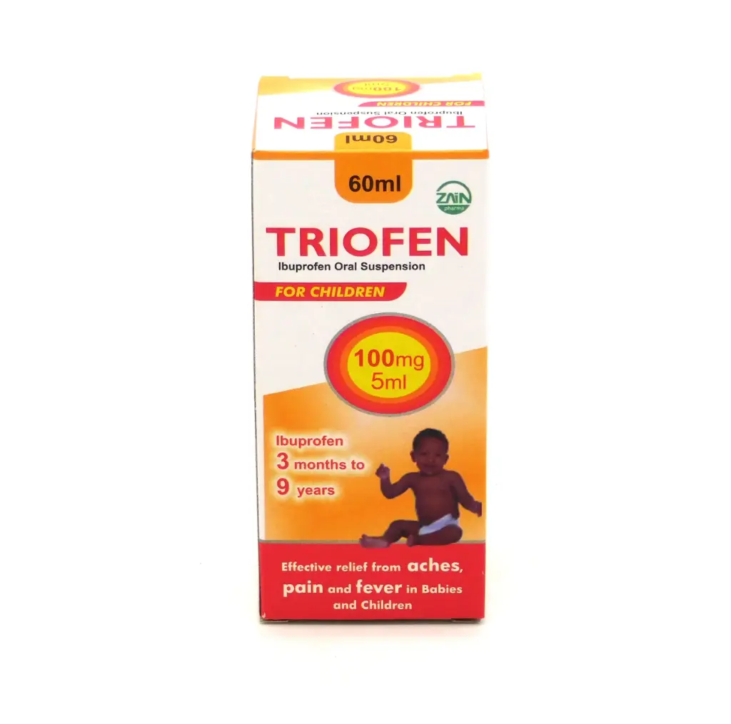 Ibuprofen 60ml Suspension (Triofen)