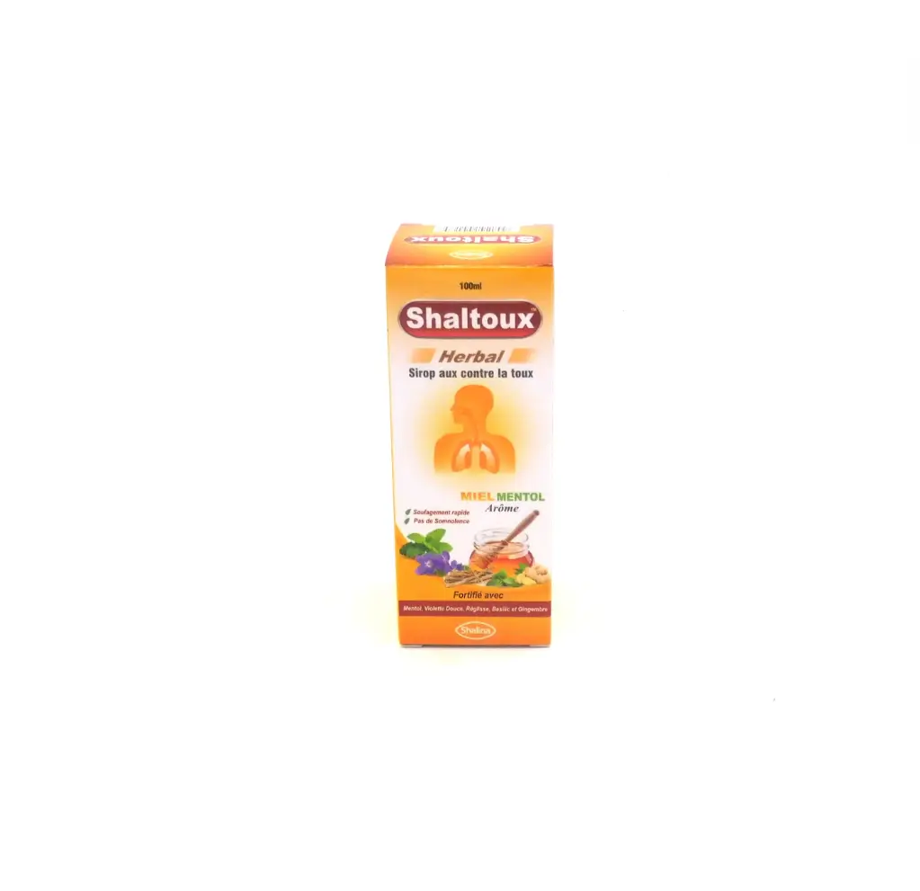Shaltoux Honey And Mint Cough Syrup 100ml (Herbal) 