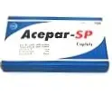 Aceclofenac / Paracetamol / Serratiopeptidase 100mg/500mg/15mg (Acepar-SP)