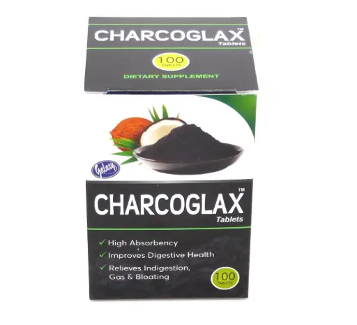 Activated Charcoal 250mg Tablets (Charcoglax)