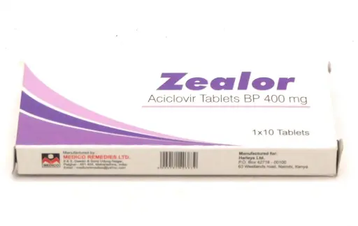 Acyclovir 400mg Tablets (Zealor)