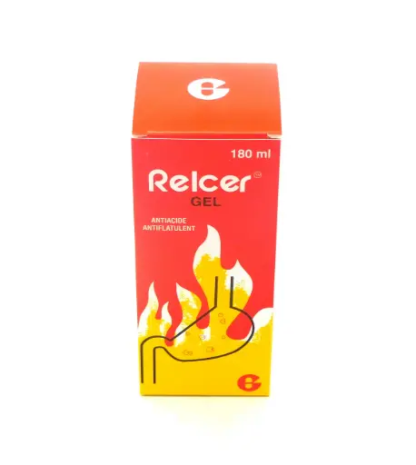 Aluminium Hydroxide/Magnesium Hydroxide/ Simethicone/ Deglycyrrhizinated Liquorice 365mg/80mg/100mg/400mg 180ml (Relcer)