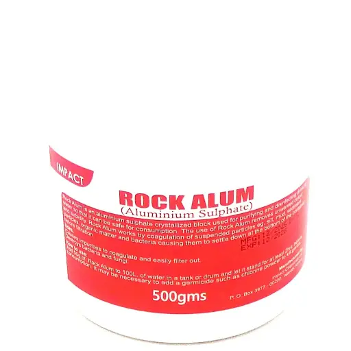 Aluminium Sulphate 500g (Rock alum)