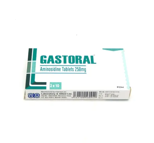 Aminosidine 250mg Tablets (Gastoral)