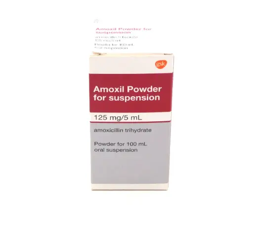 Amoxicillin 125mg/5ml Suspension 100ml (Amoxil)