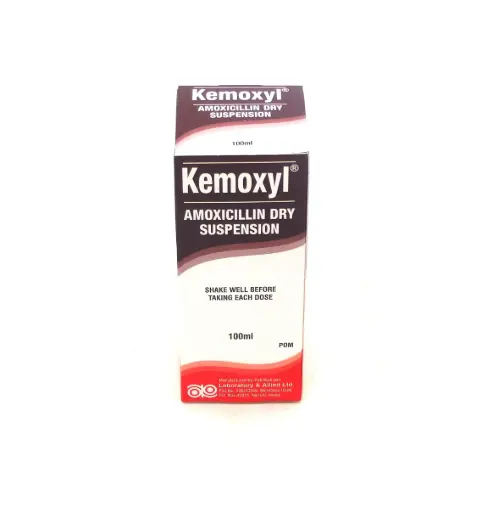 Amoxicillin 125mg/5ml Suspension 100ml (Kemoxyl)