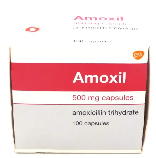 Amoxicillin 500mg Capsules (Amoxil)