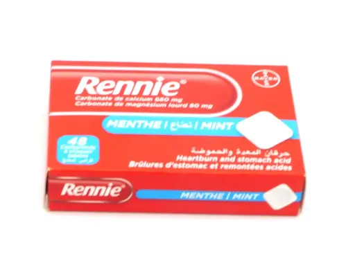Antacid/Antiflatulent Tablets (Rennie)