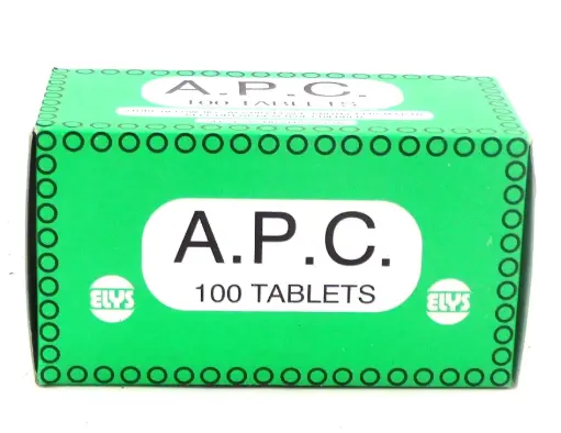 APC Tablets 150mg/250mg/30mg (Elys)