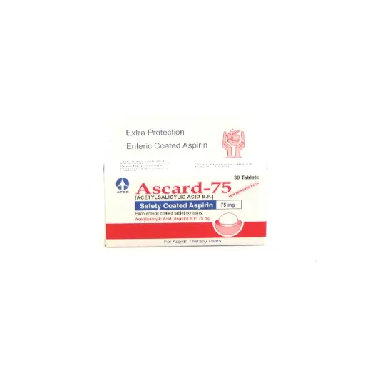 Ascard 75mg Tablets (ATCO)